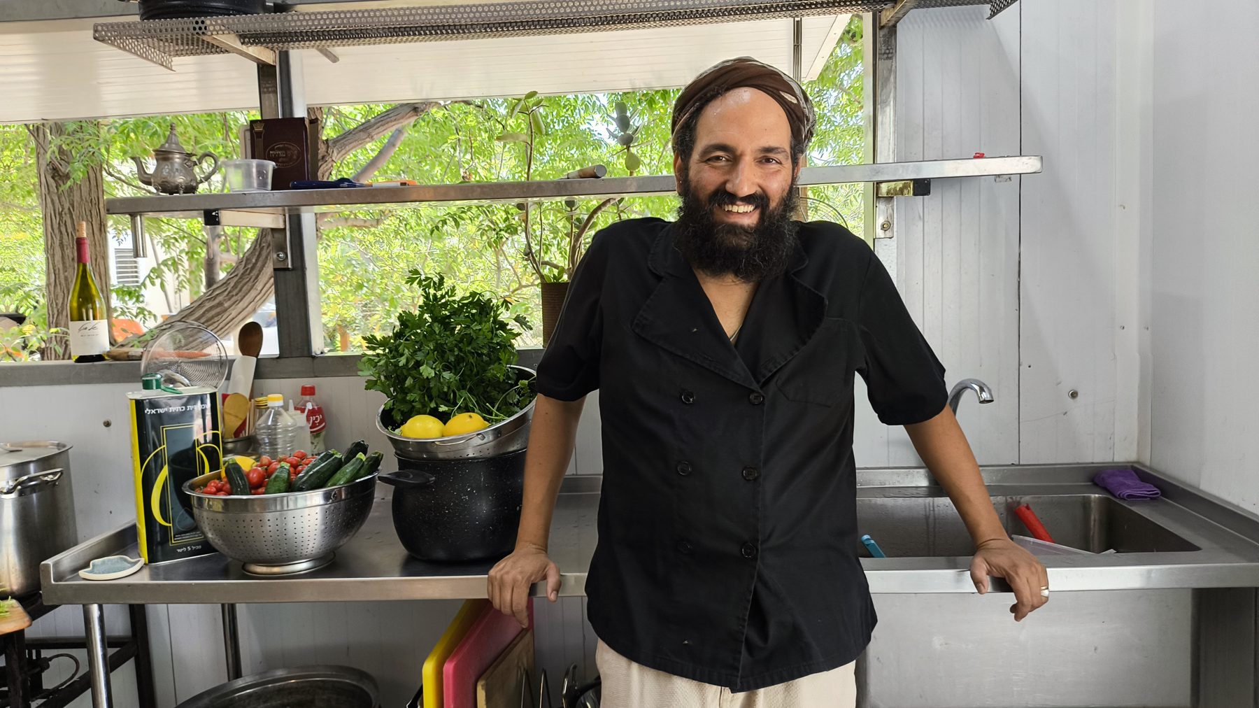 בועז מימון במטבח